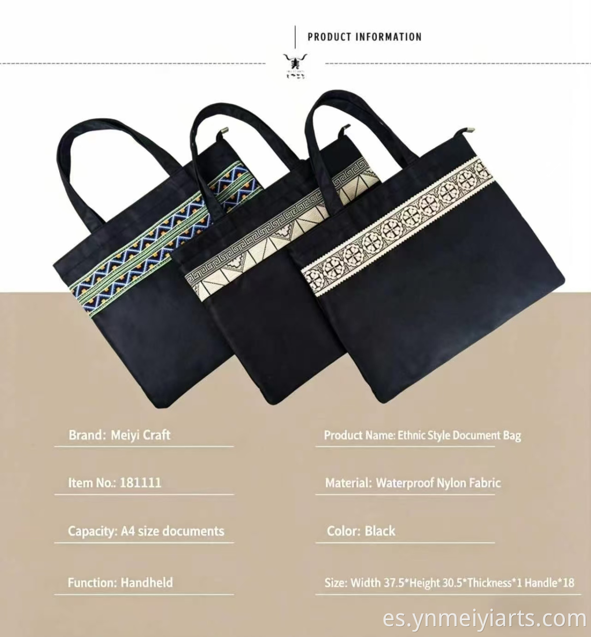 Embroidered Bag